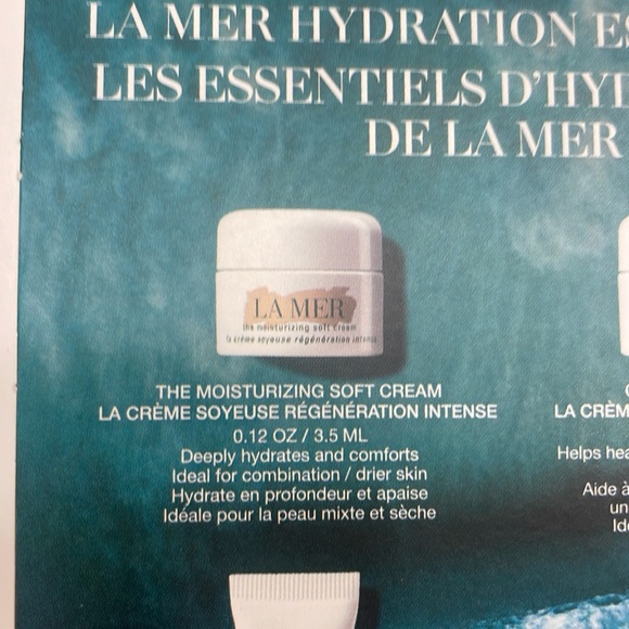 AUTHENTIC NEW LA MER HYDRATION ESSENTIAL SAMPLES!! From SEPHORA! BRAND NEW - Picture 4 of 8